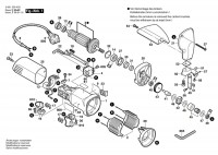 Bosch 0 601 500 403 Gsc 160 Shears 230 V / Eu Spare Parts